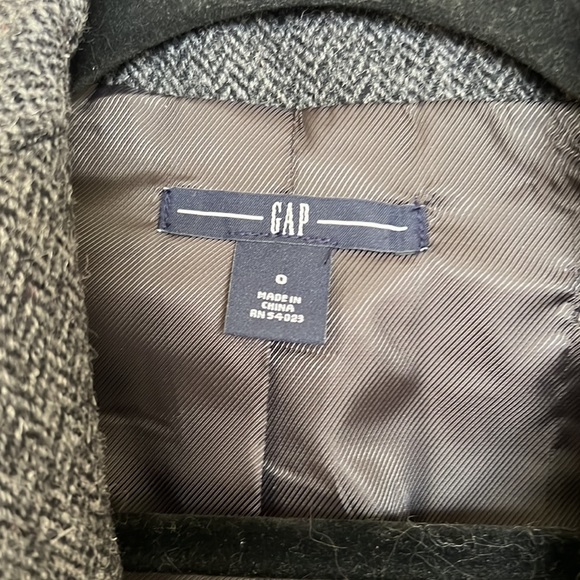 Gap Y2K Houndstooth blazer, size0. - Picture 2 of 6